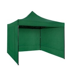 Tirdzniecības telts Zeltpro Ekostrong zaļa, 3x3 cena un informācija | Teltis | 220.lv