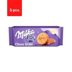 Cepumi MILKA Choco Grains, 126 g x 5 gab. iepakojums cena un informācija | Saldumi | 220.lv