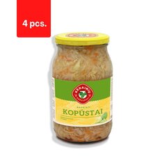 Skābēti kāposti KĀDAINIU, 900 g x 4 gab. iepakojums cena un informācija | Konservēti produkti | 220.lv