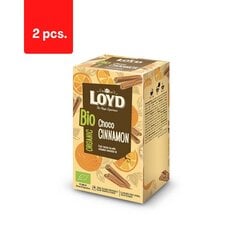 Organiskā zāļu tēja LOYD Choco Cinnamon, 20 x 2g x 2 iepakojumi. cena un informācija | Tēja | 220.lv