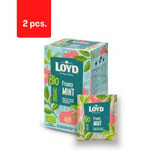 Organiskā zāļu tēja LOYD Frosty Mint, 20 x 2g x 2 iepakojumi. цена и информация | Чай | 220.lv