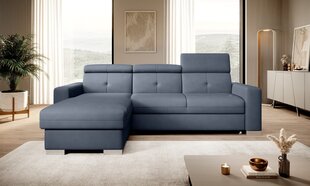 Stūra dīvāns NORE Fresia Poco 40, zils cena un informācija | Stūra dīvāni | 220.lv