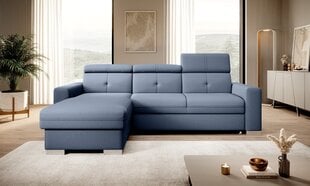 Stūra dīvāns NORE Fresia Gojo 40, zils cena un informācija | Stūra dīvāni | 220.lv