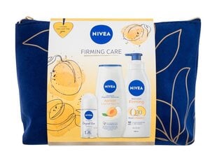 Набор Nivea Firming Care для женщин: лосьон для тела, 400 мл + шариковый дезодорант, 50 мл + гель для душа, 250 мл цена и информация | Кремы, лосьоны для тела | 220.lv