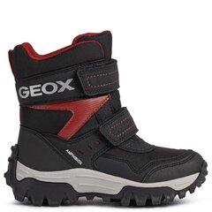 GEOX bērnu melni zābaki zēniem HIMALAYA ABX BOOTIES cena un informācija | Bērnu zābaki | 220.lv