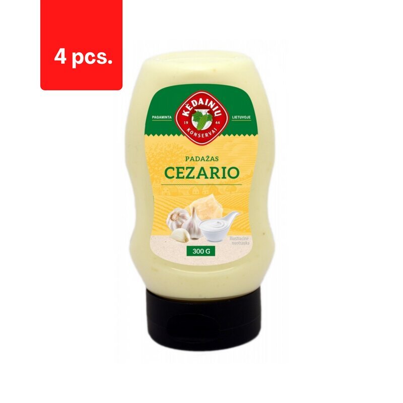 KÄDAINI cēzara mērce, 300 ml x 4 gab. iepakojums цена и информация | Mērces | 220.lv