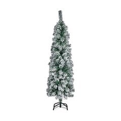 Новогодняя ёлка Металл Белый Зеленый Пластик (Ø 44 x 150 cm) цена и информация | Искусственные елки | 220.lv
