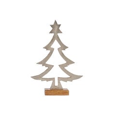 Jaungada eglīte Sudrabains Metāls Koks (5 x 29 x 20,5 cm) cena un informācija | Ziemassvētku dekorācijas | 220.lv