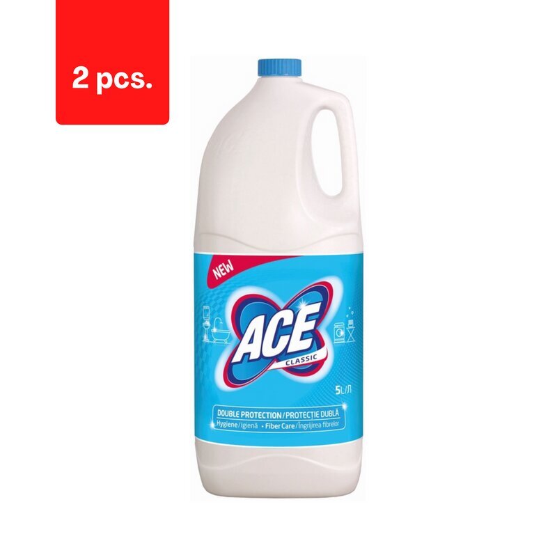 Balinātājs ACE Hypo Classic, 5 L x 2 gab. цена и информация | Veļas mazgāšanas līdzekļi | 220.lv