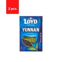 Irdena melnā tēja LOYD Yunnan, 80g x 2 gab. iepakojums цена и информация | Чай | 220.lv