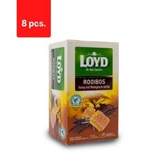 Aromatizēta sarkanā tēja LOYD, medus un vaniļas garša, 20 x 2g x 8 iepakojumi. цена и информация | Чай | 220.lv