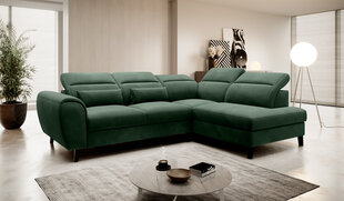 Stūra dīvāns NORE Noble Loco 35, zaļš cena un informācija | Stūra dīvāni | 220.lv