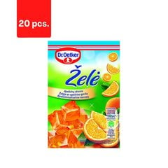 Apelsīnu želeja DR.OETKER, 77 g x 20 gab. cena un informācija | Saldumi | 220.lv