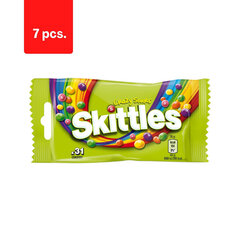 Dragee SKITTLES Skābs, skābs, augļains, 38 g x 7 gab. iepakojums cena un informācija | Saldumi | 220.lv