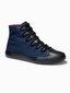 Ikdienas kedas - tumši zilas T378 109235-18 cena un informācija | Vīriešu kurpes, zābaki | 220.lv