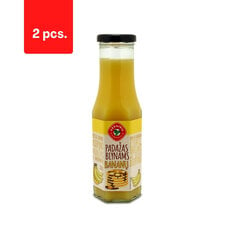 Блинный соус KĖDAINIŲ KONSERVŲ FABRIKAS (со вкусом банана), 260 г x 2  цена и информация | Консервы | 220.lv