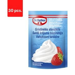 Krējuma cietinātājs DR. OETKER, 9g x 30 gab. iepakojums cena un informācija | Pārtikas piedevas | 220.lv