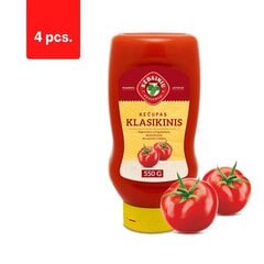 Кетчуп KĖDAINIŲ Classic, 550 г x 4 шт. цена и информация | Соусы | 220.lv