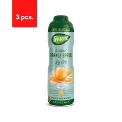 Sīrups TEISSEIRE, Orange Spritz, bez cukura, 0,6l x 3 gab. цена и информация | Соусы | 220.lv