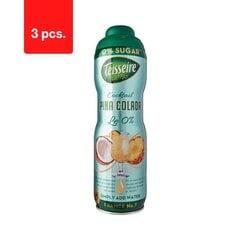 Sīrups TEISSEIRE, Pina Colada, bez cukura, 0,6l x 3 gab. цена и информация | Соусы | 220.lv