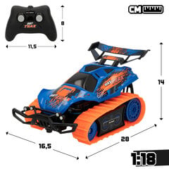 Радиоуправляемая машинка Dirt Trax 1:18 2.4MHz, 6+ цена и информация | Конструктор автомобилей игрушки для мальчиков | 220.lv