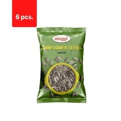 Grauzdētas saulespuķu sēklas MOGYI, zaļa paciņa, 300g x 6 gab. цена и информация | Орехи, сухофрукты, семечки | 220.lv