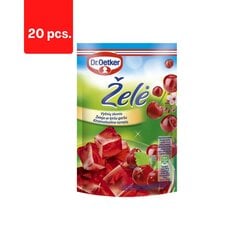 Желе вишневое DR.OETKER, 77 г x 20 шт. цена и информация | Конфетки | 220.lv