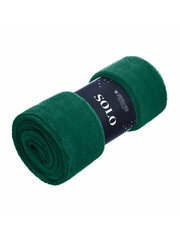 Плед Solo, A432, темно-зеленый цена и информация | Одеяла | 220.lv