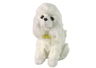 Интерактивный щенок пуделя, белый цена и информация | Мягкие игрушки | 220.lv
