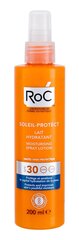 Mitrinošs sprejs aizsardzībai no saules Roc Soleil - Protect Moisturising Spray Lotion SPF30, 200 ml cena un informācija | Sauļošanās krēmi | 220.lv