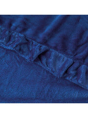 Плед с рюшами, А665, темно-синий цена и информация | Одеяла | 220.lv