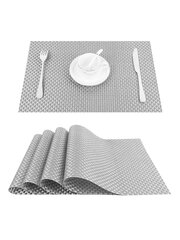 Romano galda paklājiņš 30x45 A472 - sudrabs cena un informācija | Galdauti, salvetes | 220.lv