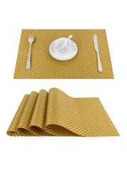 Romano galda paklājiņš 30x45 A472 - zeltains cena un informācija | Galdauti, salvetes | 220.lv