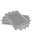 Americano galda paklājiņš 30x45 A480 - sudrabs cena un informācija | Galdauti, salvetes | 220.lv
