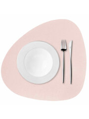Салфетка для кухонного стола, 35x45, A470, пудрово-розовая цена и информация | Скатерти, салфетки | 220.lv