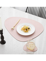 Салфетка для кухонного стола, 35x45, A470, пудрово-розовая цена и информация | Скатерти, салфетки | 220.lv