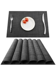 Coretto galda paklājiņš 30x45 A663 - melns/bēšs cena un informācija | Galdauti, salvetes | 220.lv