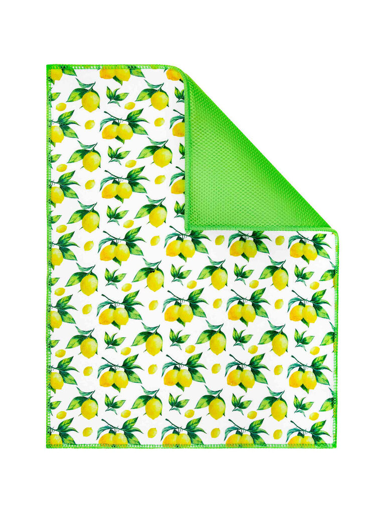Trauku notecināšanas paklājiņš Lemon A695 - zaļš cena un informācija | Virtuves piederumi | 220.lv