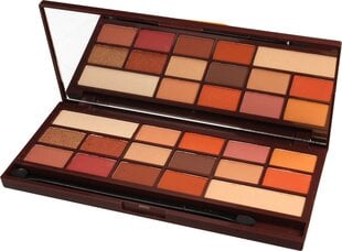 Палитра теней для век Makeup Revolution I Heart Revolution Chocolate Orange, 20 г цена и информация | Тушь, средства для роста ресниц, тени для век, карандаши для глаз | 220.lv