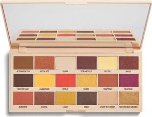 Палетка теней для век Makeup Revolution I Heart Chocolate, 20 г, Lemon Drizzle цена и информация | Тушь, средства для роста ресниц, тени для век, карандаши для глаз | 220.lv