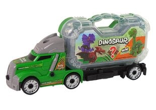 Kravas automobilis ar dinozauru un skrūvgriezi cena un informācija | Rotaļlietas zēniem | 220.lv