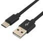 EverActive CBB-1CB, USB-A/USB-C, 1 m cena un informācija | Kabeļi un vadi | 220.lv