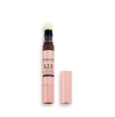 Консилер для глаз Makeup Revolution Eye Bright Under Eye Concealer Warm Chestnut, 3 мл цена и информация | Пудры, базы под макияж | 220.lv