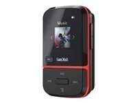 SanDisk Clip Sport Go MP3 Player 32GB Red цена и информация | MP3 проигрыватели | 220.lv