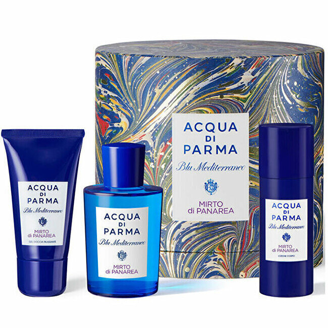 Komplekts Acqua di Parma Blue Mediterraneo Mirto di Panarea sievietēm/vīriešiem cena un informācija | Sieviešu smaržas | 220.lv