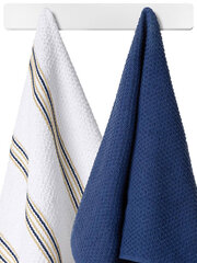 Кухонное полотенце Bobby 6, 38x63, A422, темно-синий/белый цвет цена и информация | Кухонные полотенца, рукавицы, фартуки | 220.lv
