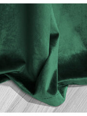 Velūra aizkars Soft Velvet 140x250 A502 - tumši zaļš cena un informācija | Aizkari | 220.lv