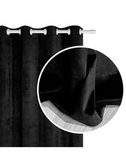 Велюровая штора Soft Velvet, 140x250, A502, черный цвет цена и информация | Занавески | 220.lv