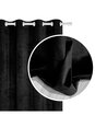 Велюровая штора Soft Velvet, 140x250, A502, черный цвет