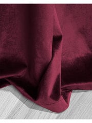 Velūra aizkars Nord 140x250 A498 - tumši sarkans цена и информация | Шторы, занавески | 220.lv